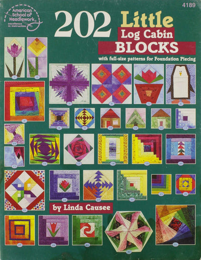 202 Little Log Cabin Blocks by Causee, Linda