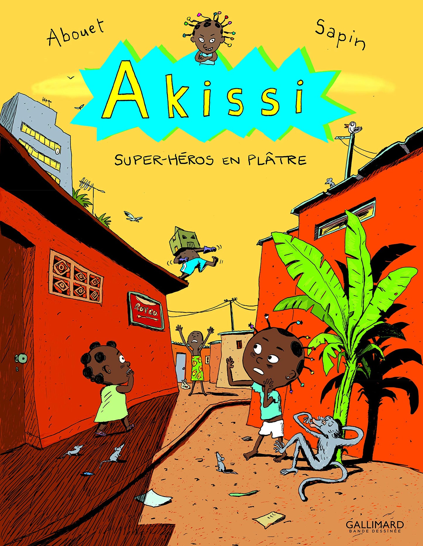 Akissi: Super-héros en pltre (French Edition)