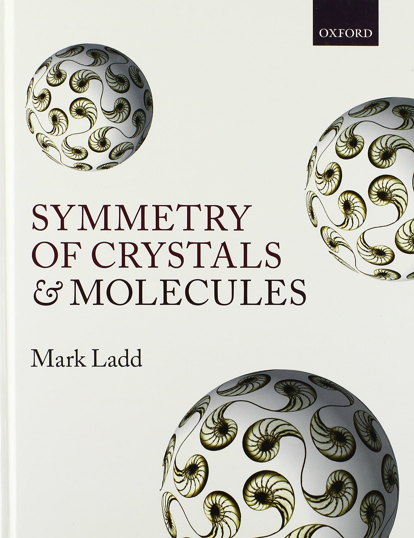 Symmetry of Crystals and Molecules
