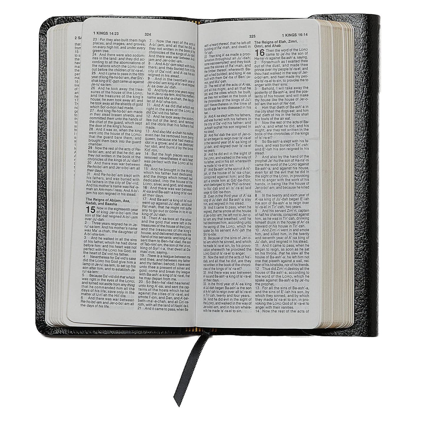 KJV Compact Checkbook Bible, Burgundy Bonded Leather, Red Letter: King James Version, Holy Bible