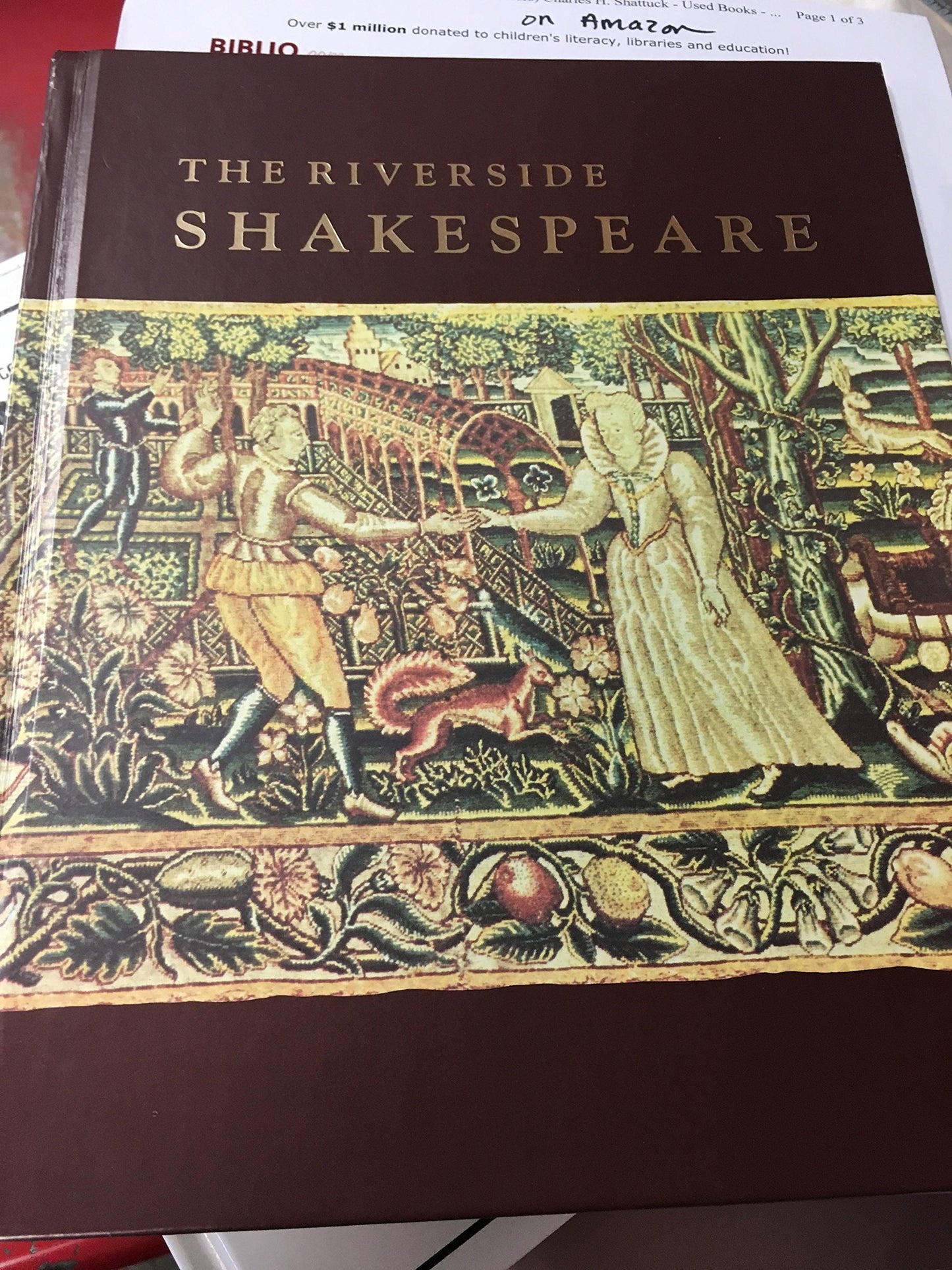 The Riverside Shakespeare by William Shakespeare (New)
