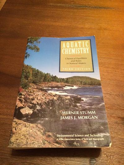 Aquatic Chemistry: Chemical Equilibria and Rates in Natural