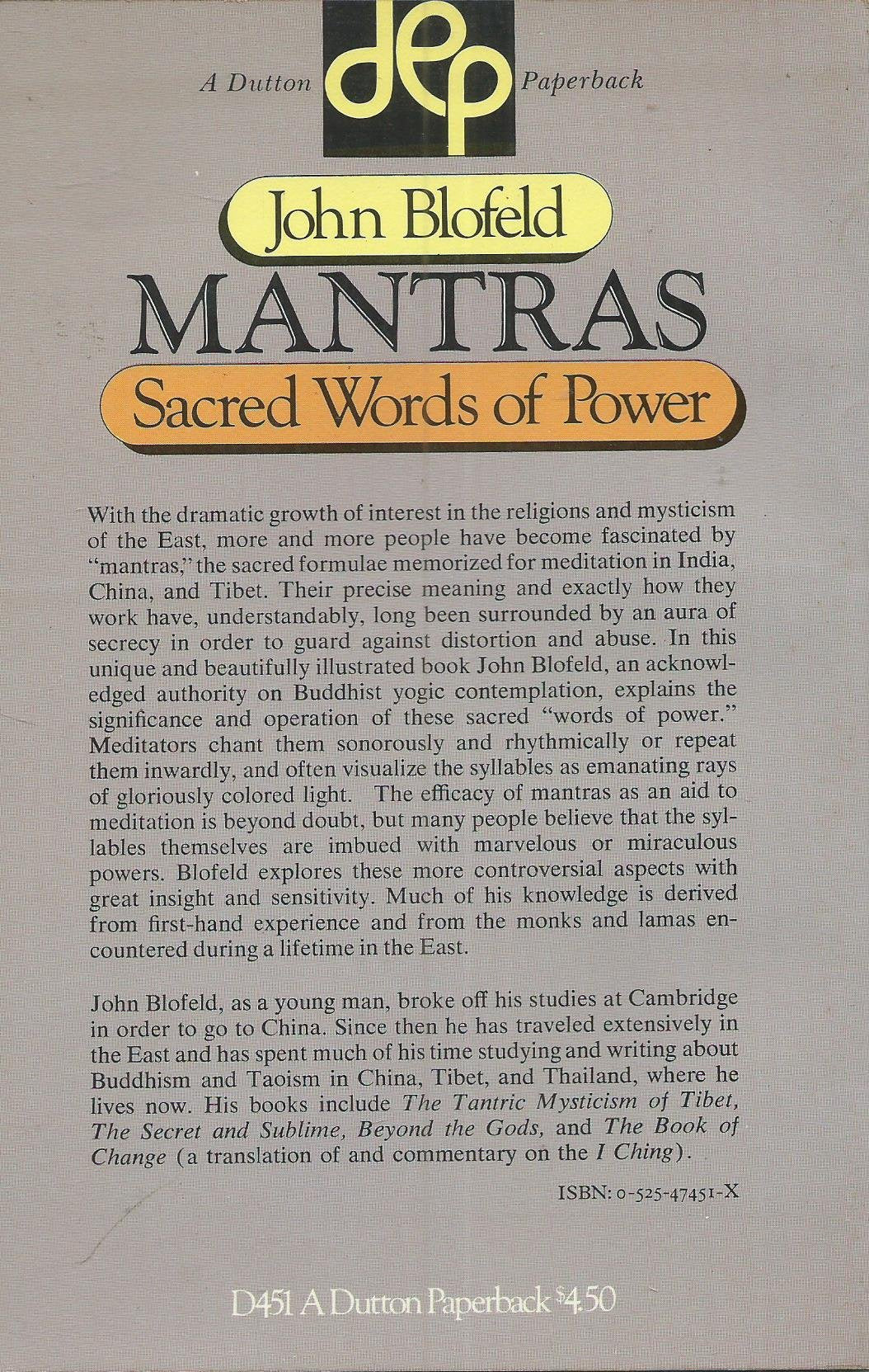 Mantras: Sacred Words of Power