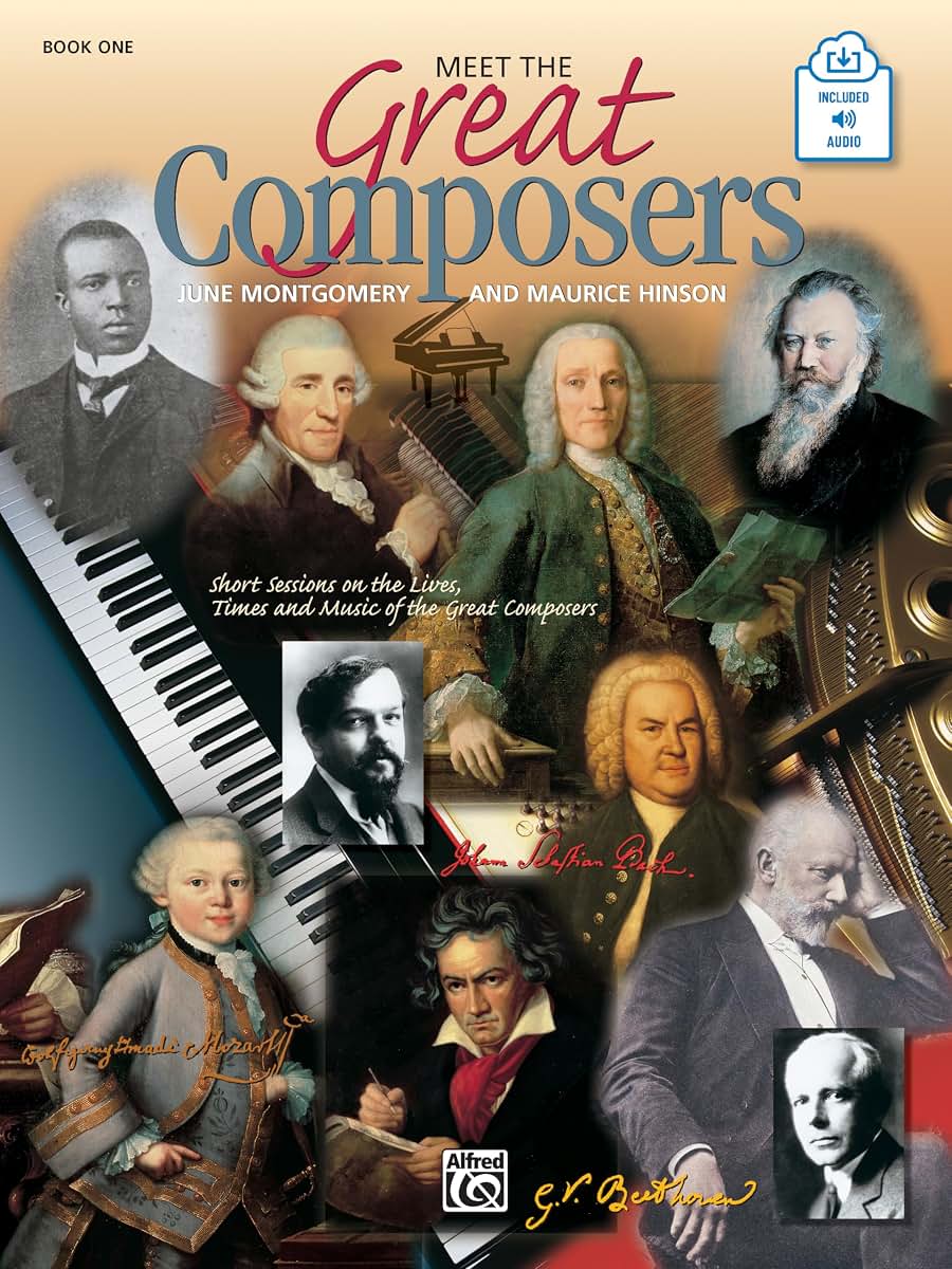 Meet the Great Composers, Bk 1: Short Sessions on the Lives, Times and Music of the Great Composers, Book & Online Audio (Learning Link, Bk 1)