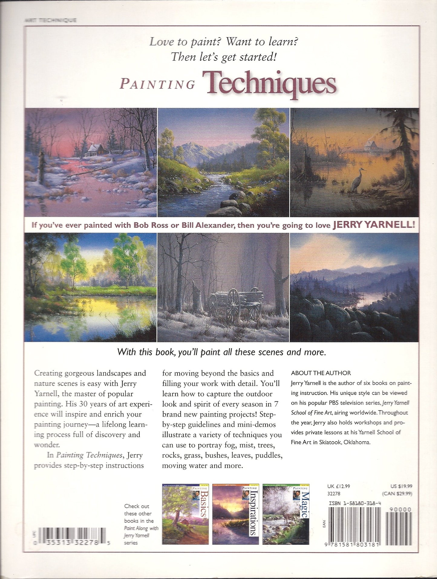 Painting Techniques (Paint Along With Jerry Yarnell)