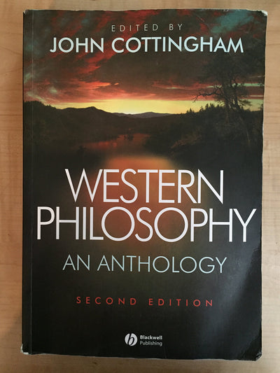 Western Philosophy: An Anthology by John Cottingham