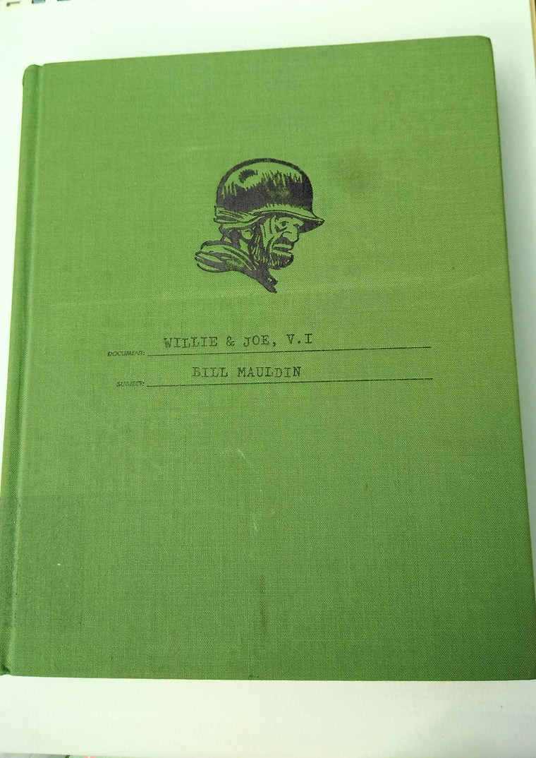 Willie & Joe: The World War II Years — back cover