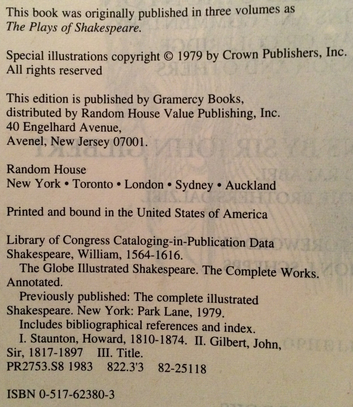 The Globe Illustrated Shakespeare: The Complete Works Annotated