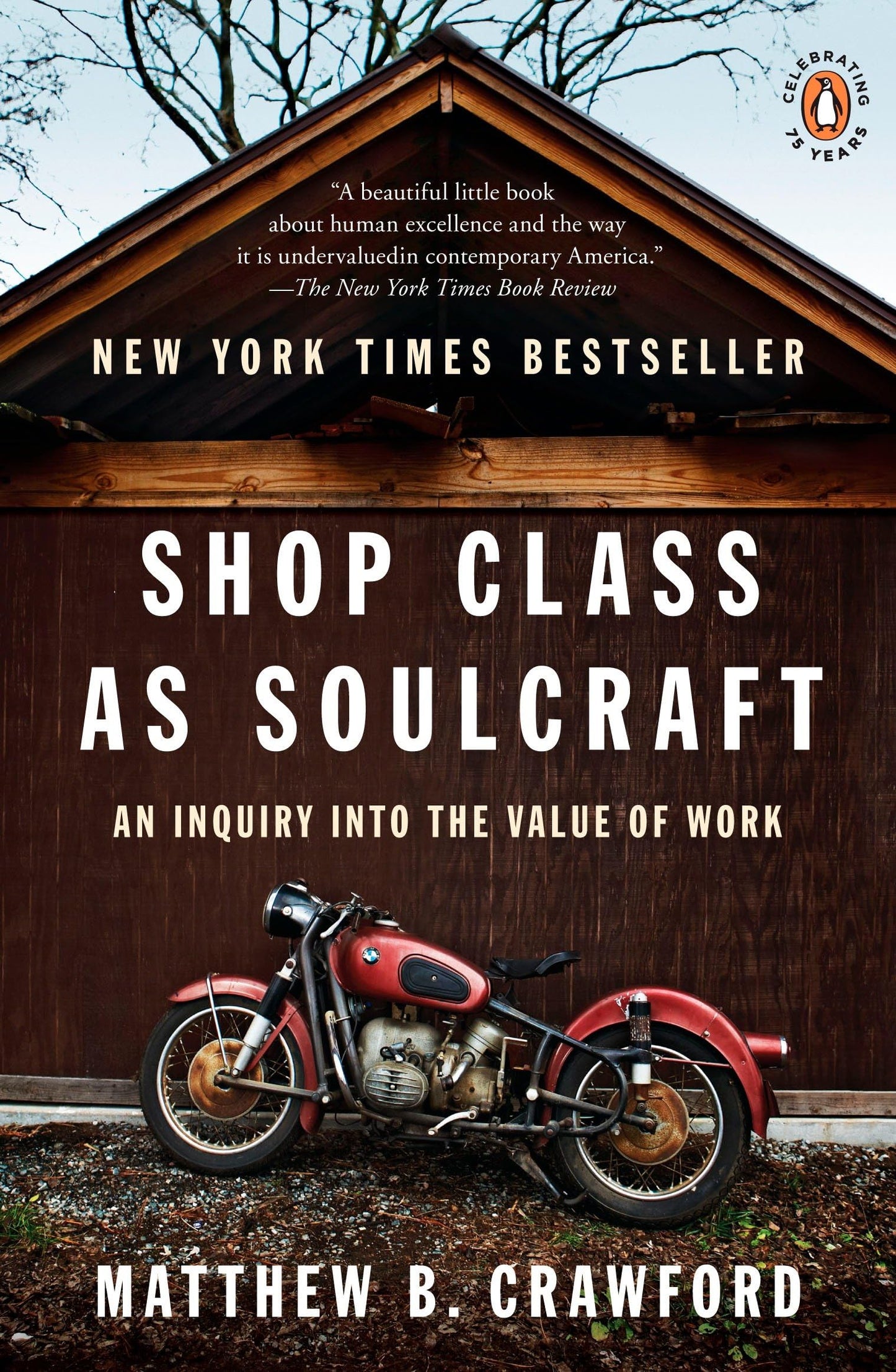 Shop Class as Soulcraft: An Inquiry into the Value of Work b