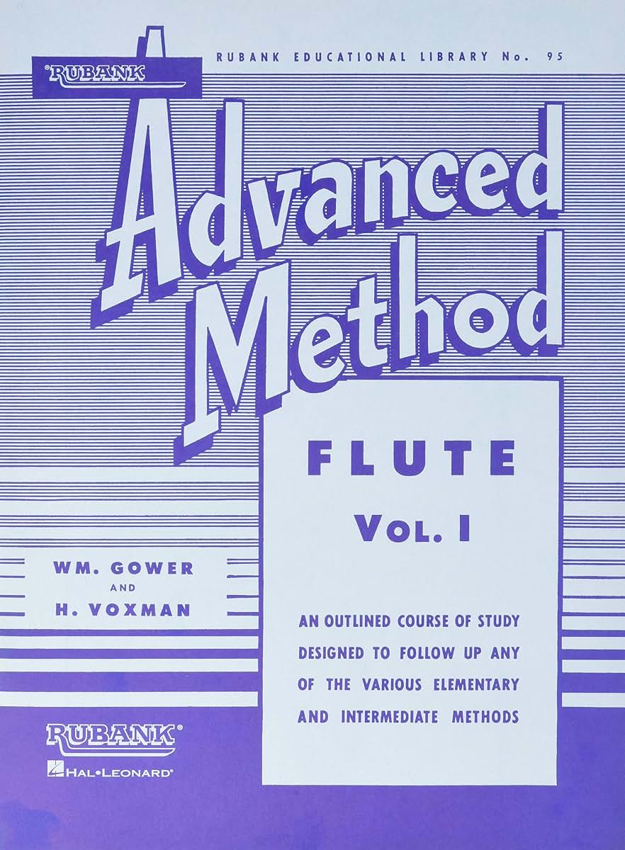 Rubank Advanced Method: Flute, Vol. 1 (Rubank Educational Library, No. 95)