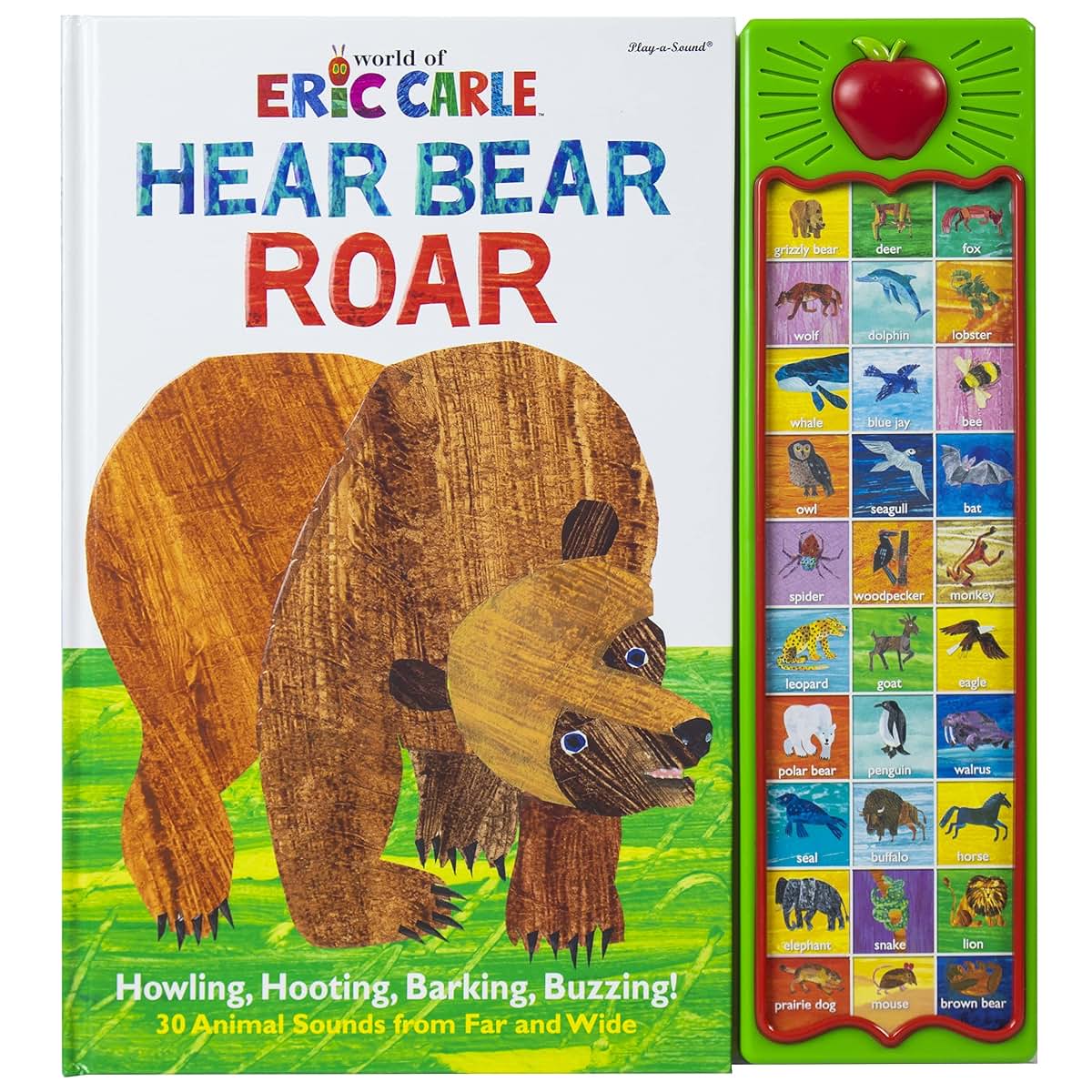 World of Eric Carle Hear Bear Roar 30-Button Animal Sound Book