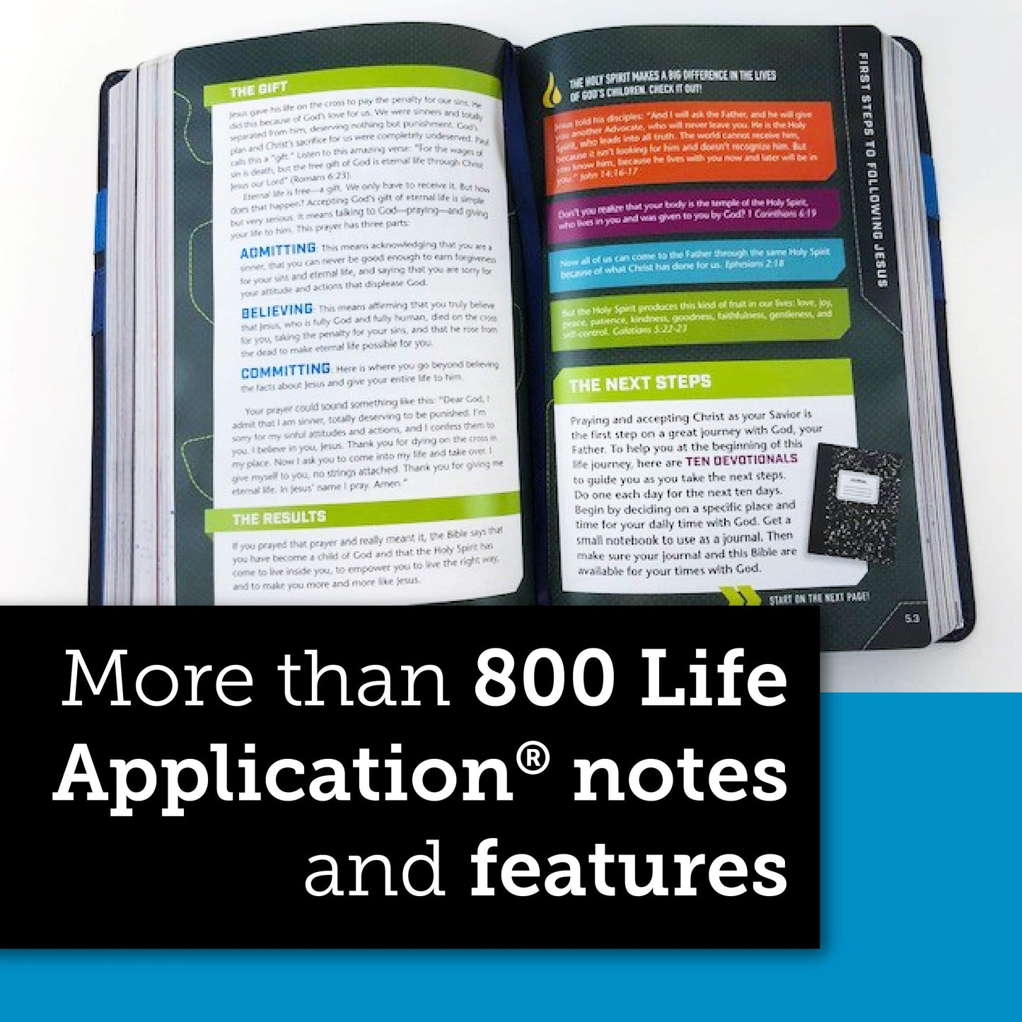 Tyndale NLT Boys Life Application Study Bible (Papeback), NLT Study Bible for Boys, Foundations for Your Faith Sections