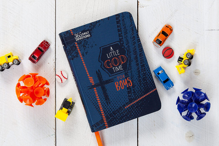 A Little God Time for Boys: 365 Daily Devotions — back cover