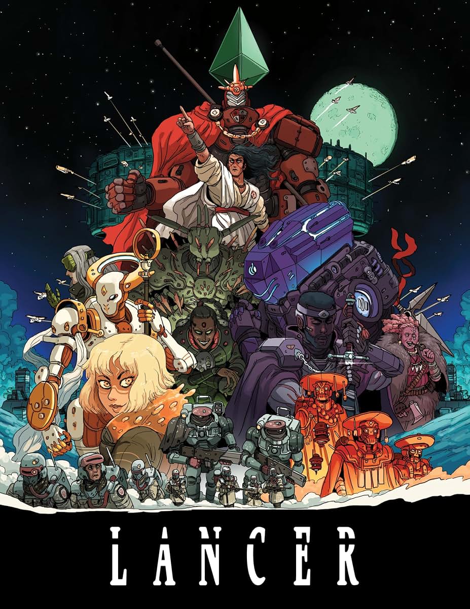 Lancer TTRPG Core Rulebook by Tom Bloom