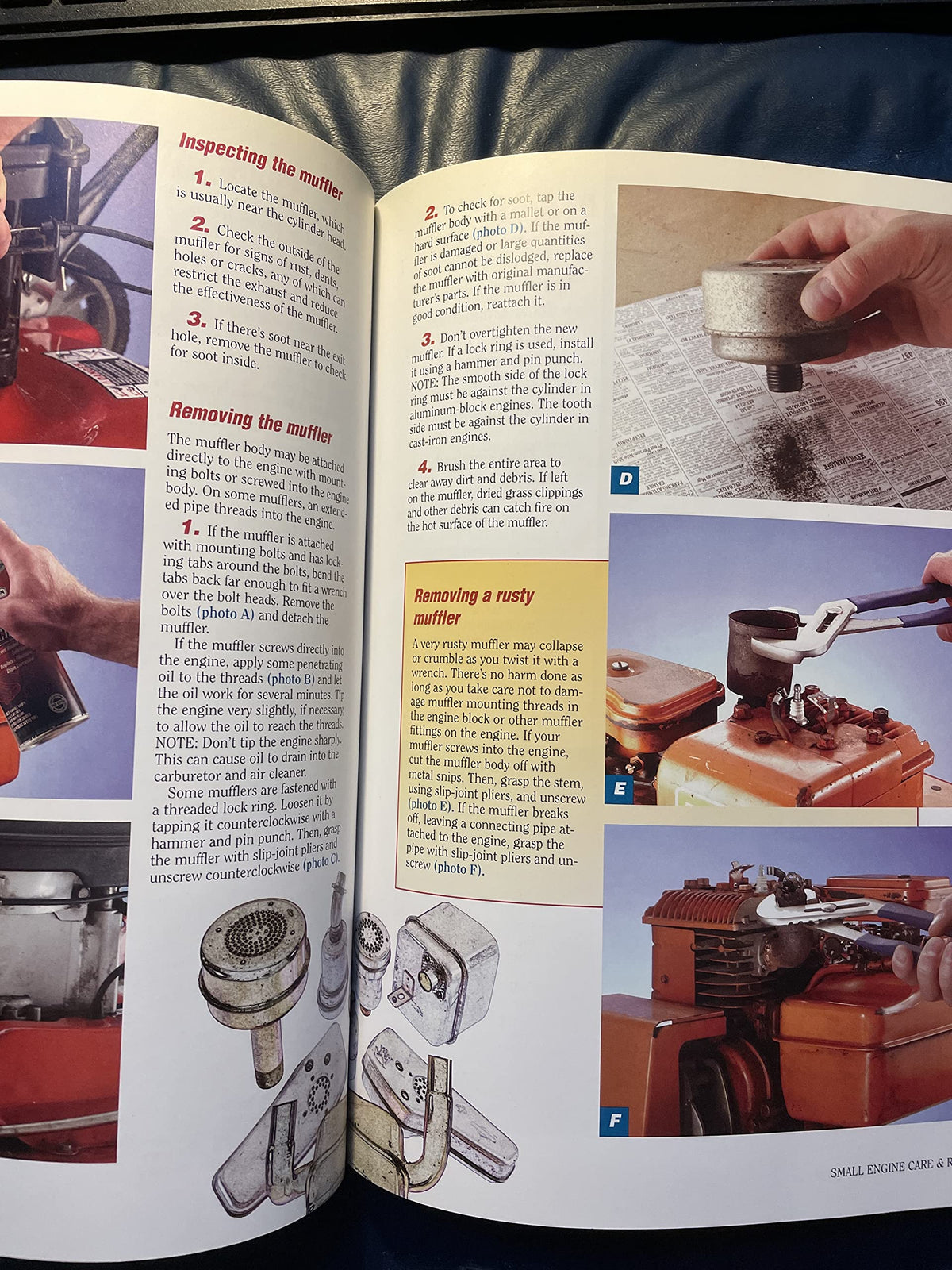 Small Engine Care & Repair: A step-by-step guide to maintaining your small engine (Briggs & Stratton)