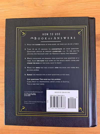 The Book of Answers by Carol Bolt