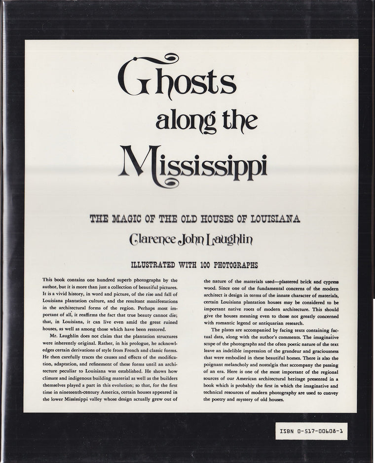 Ghosts Along The Mississippi: The Magic of the Old Houses of Louisiana, New Revised Edition — back cover