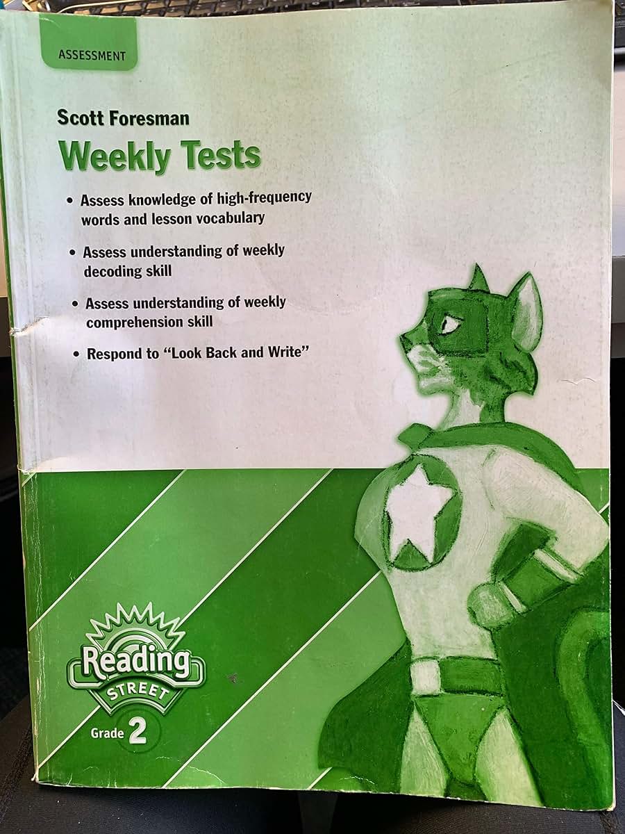 Pearson Scott Foresman Weekly Tests (Reading Street Grade 2)
