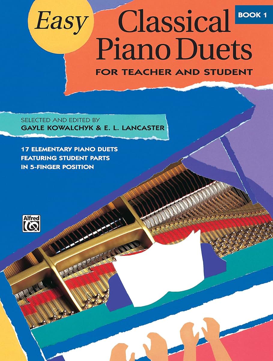 Easy Classical Piano Duets for Teacher and Student, Bk 1