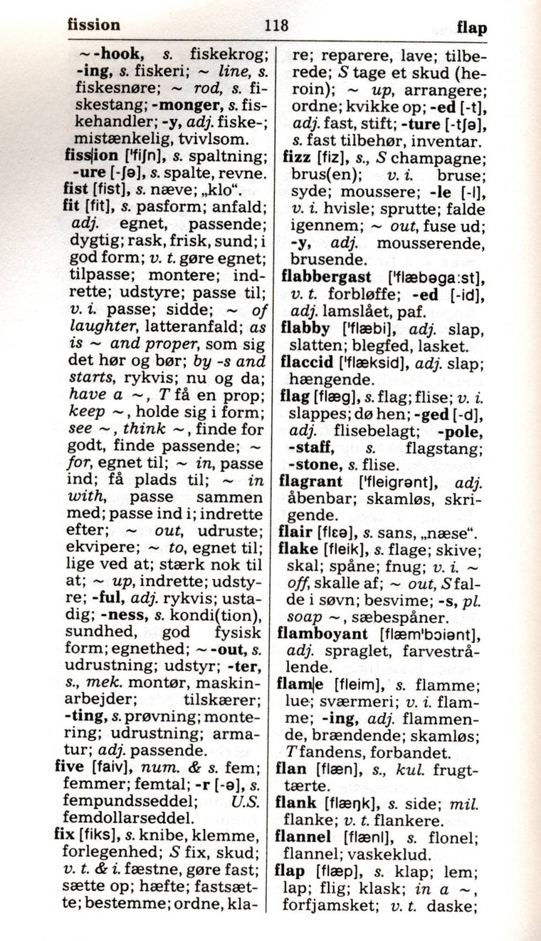 Danish-English/English-Danish Dictionary (Hippocrene Practical Dictionary) — back cover