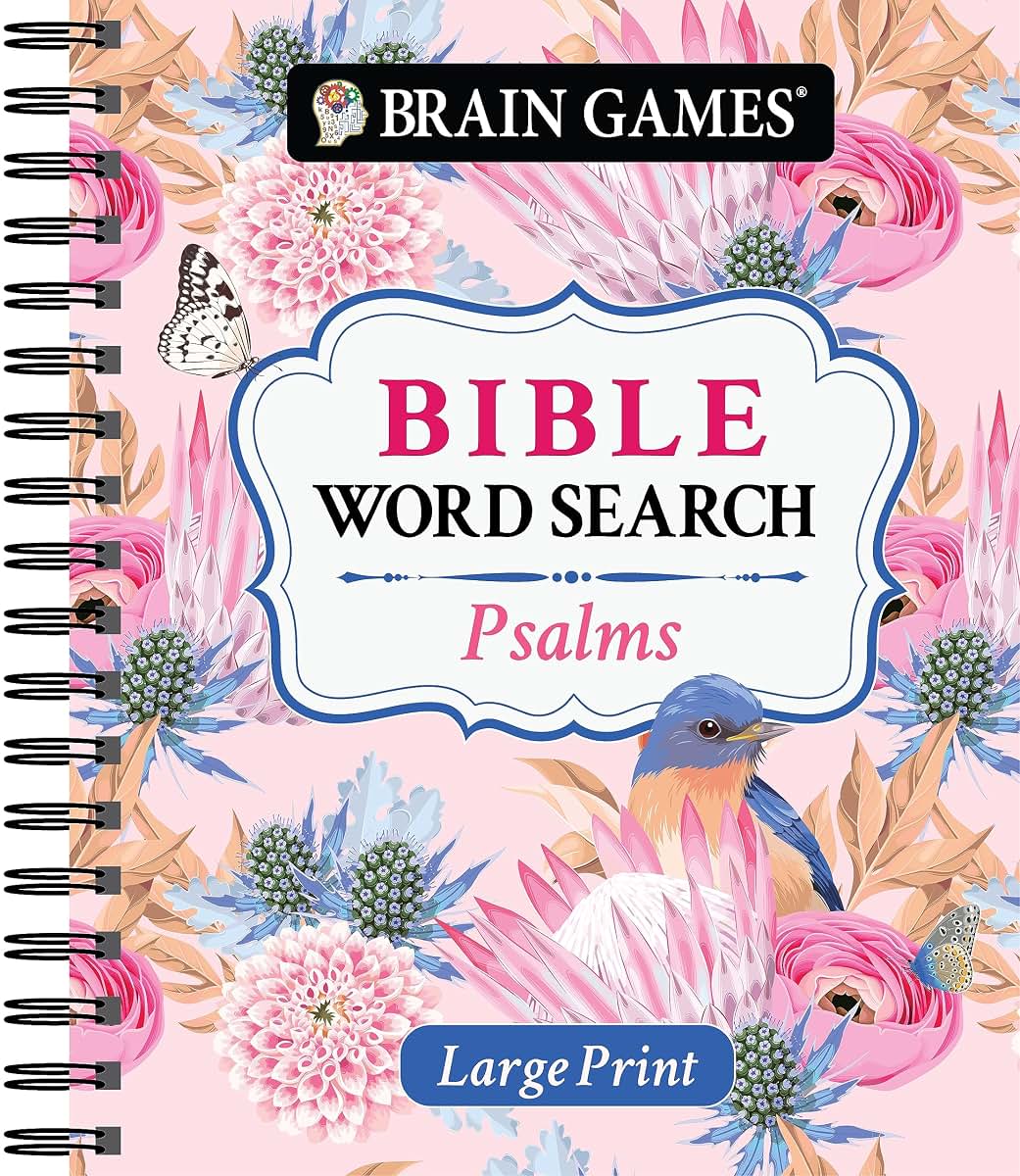 Brain Games - Large Print Bible Word Search: Psalms (Brain Games - Bible)