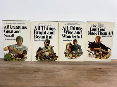 James Herriot's 4 Vol. Set (All Creatures Great and Small, A