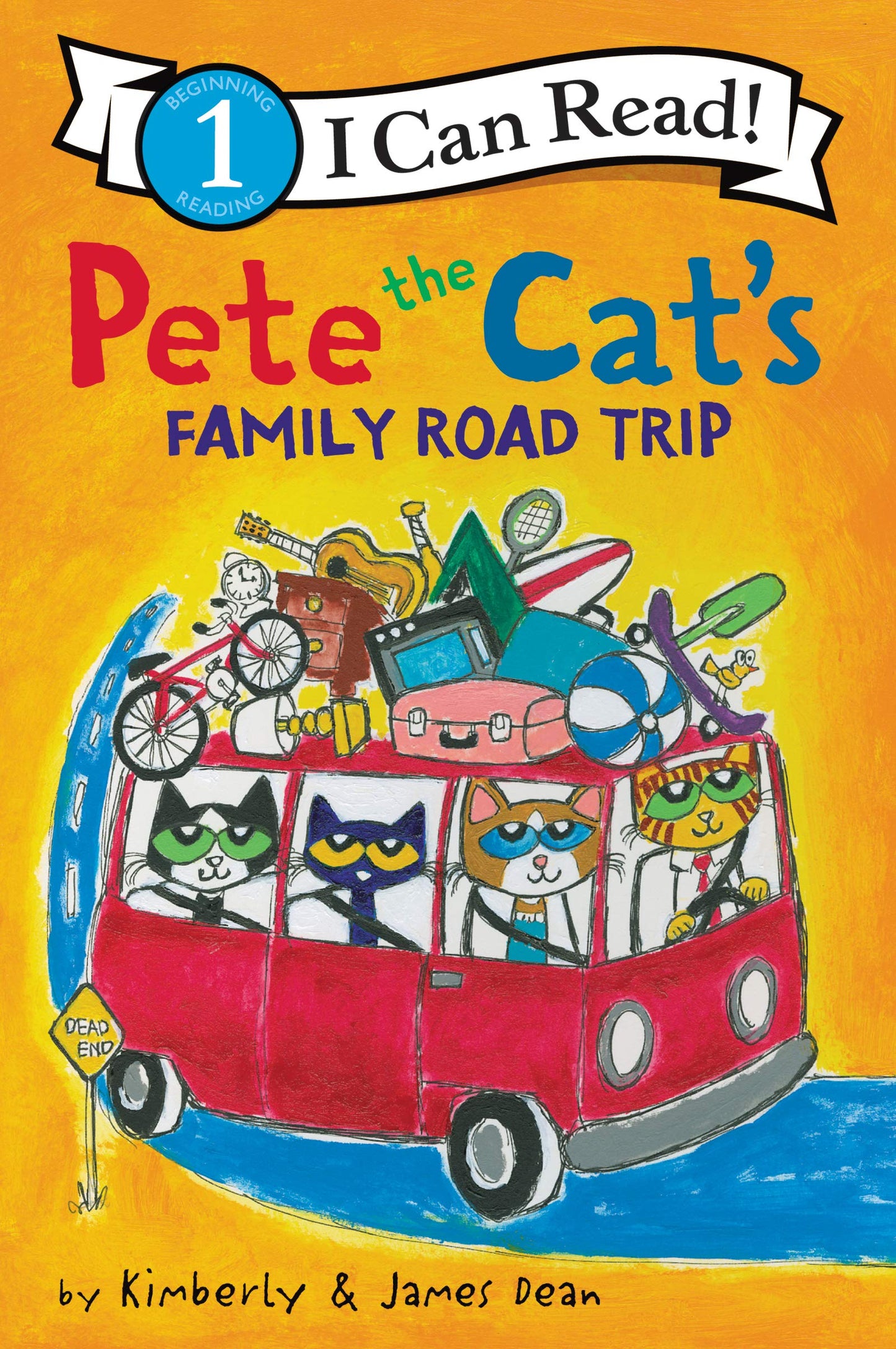 Pete the Cats Family Road Trip: An Early Reading Book About Famous American Landmarks for Kids (Ages 4-8) (I Can Read Level 1)