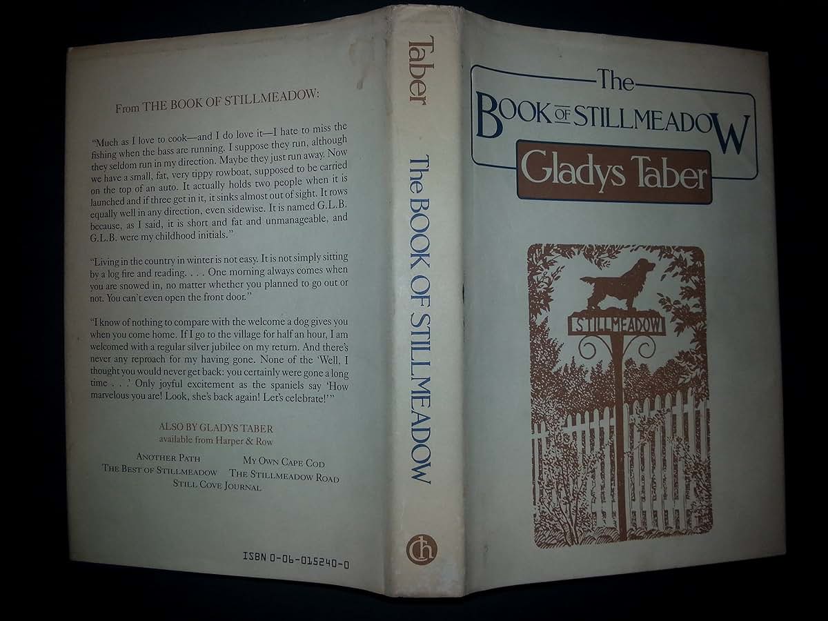 The Book of Stillmeadow by Taber, Gladys