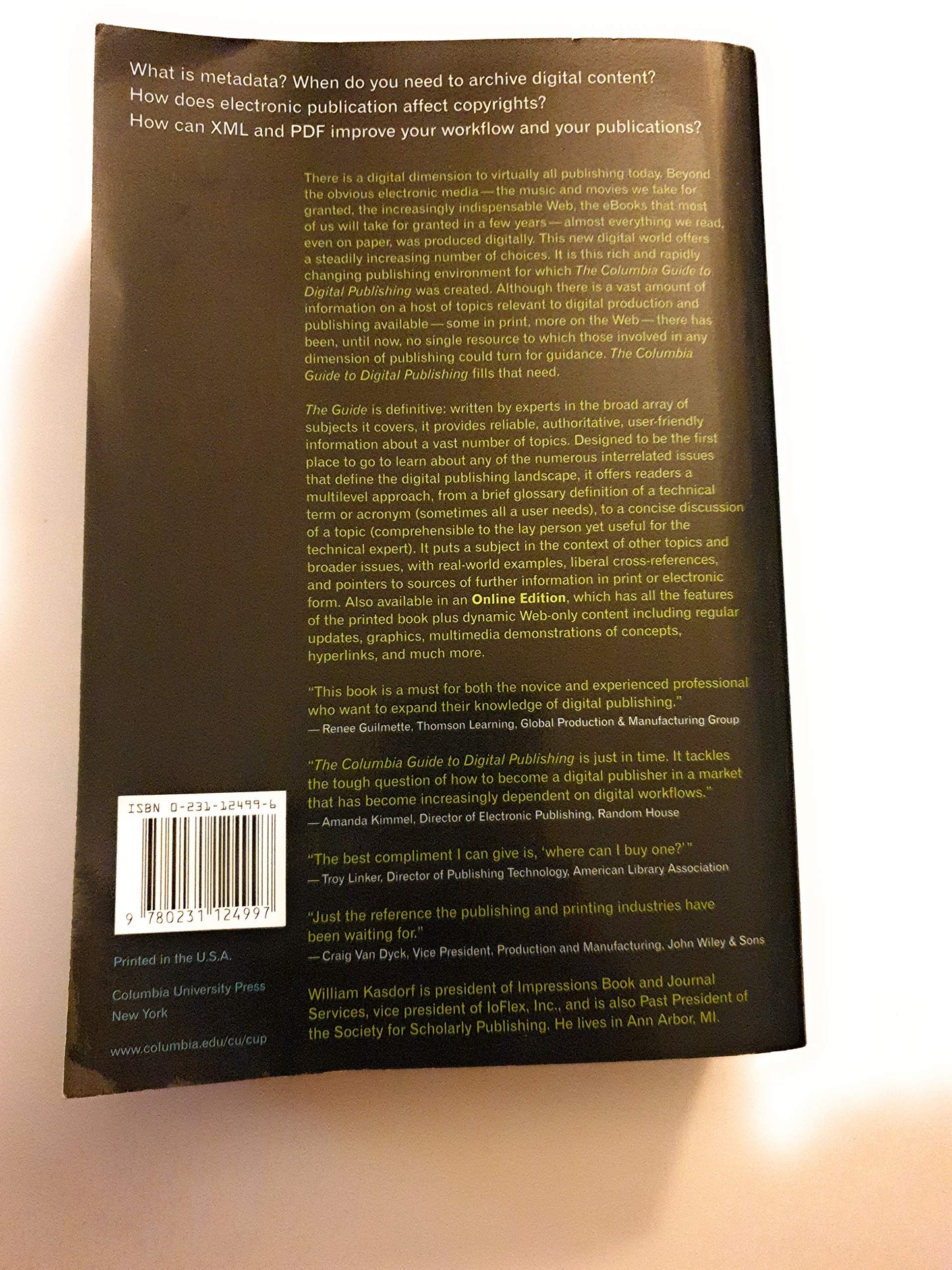 The Columbia Guide to Digital Publishing