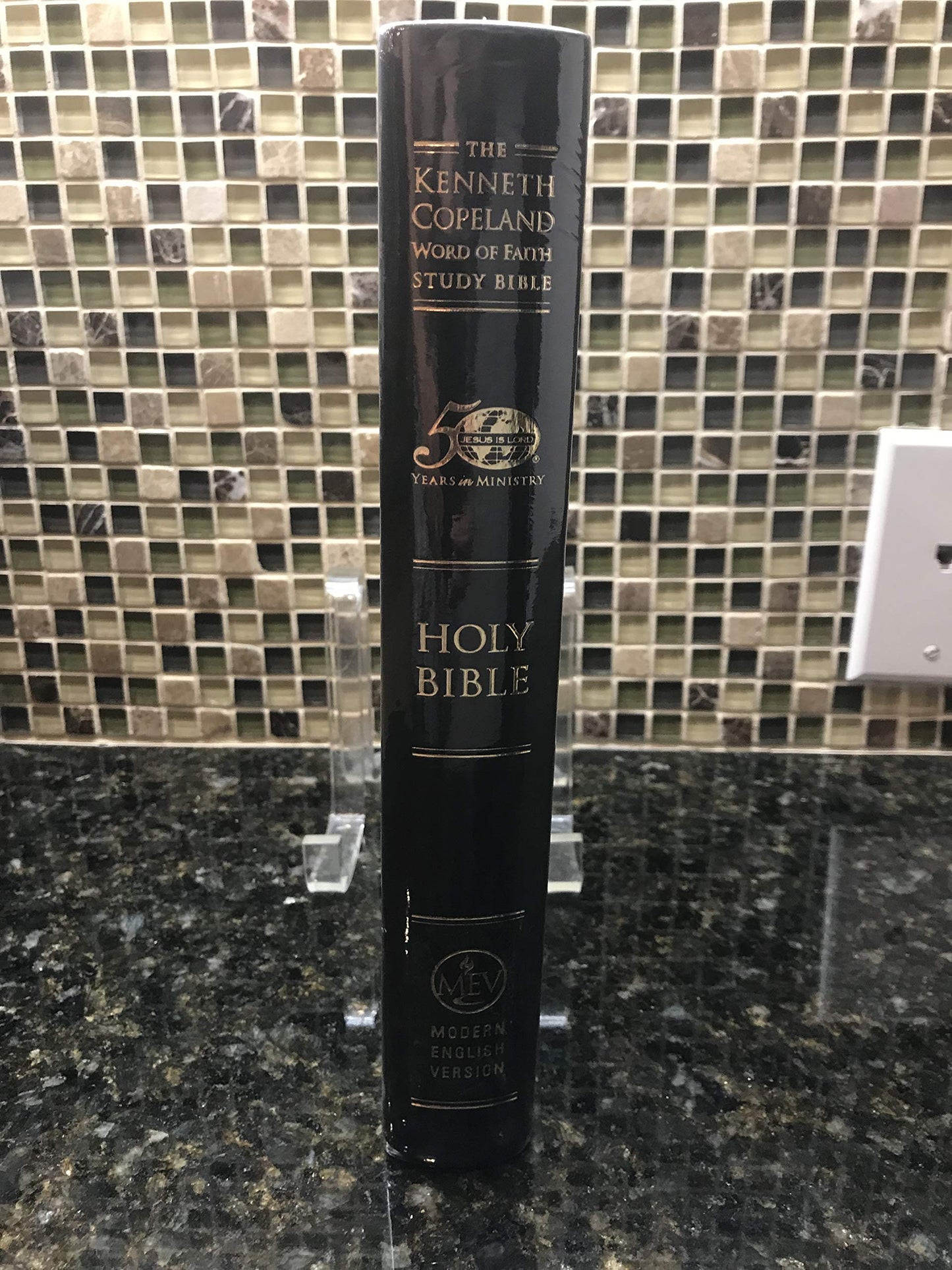 The Kenneth Copeland Word of Faith Study Bible 50 Year Anniversary