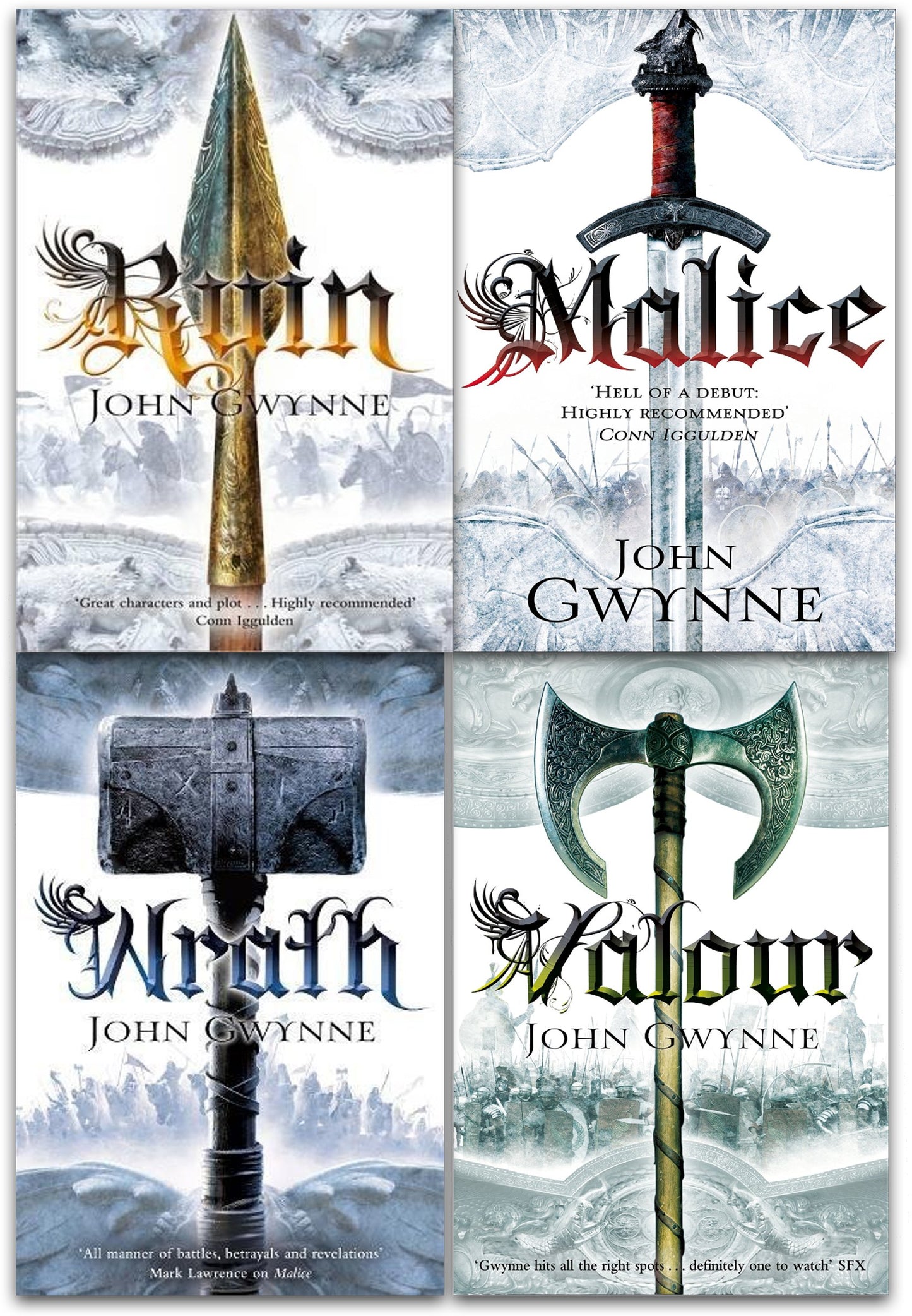 John Gwynne Faithful and the Fallen Collection 4 Books Set