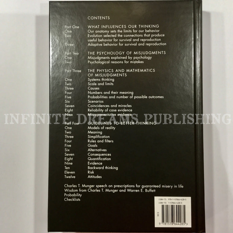 Seeking Wisdom: From Darwin to Munger, 3rd Edition — back cover
