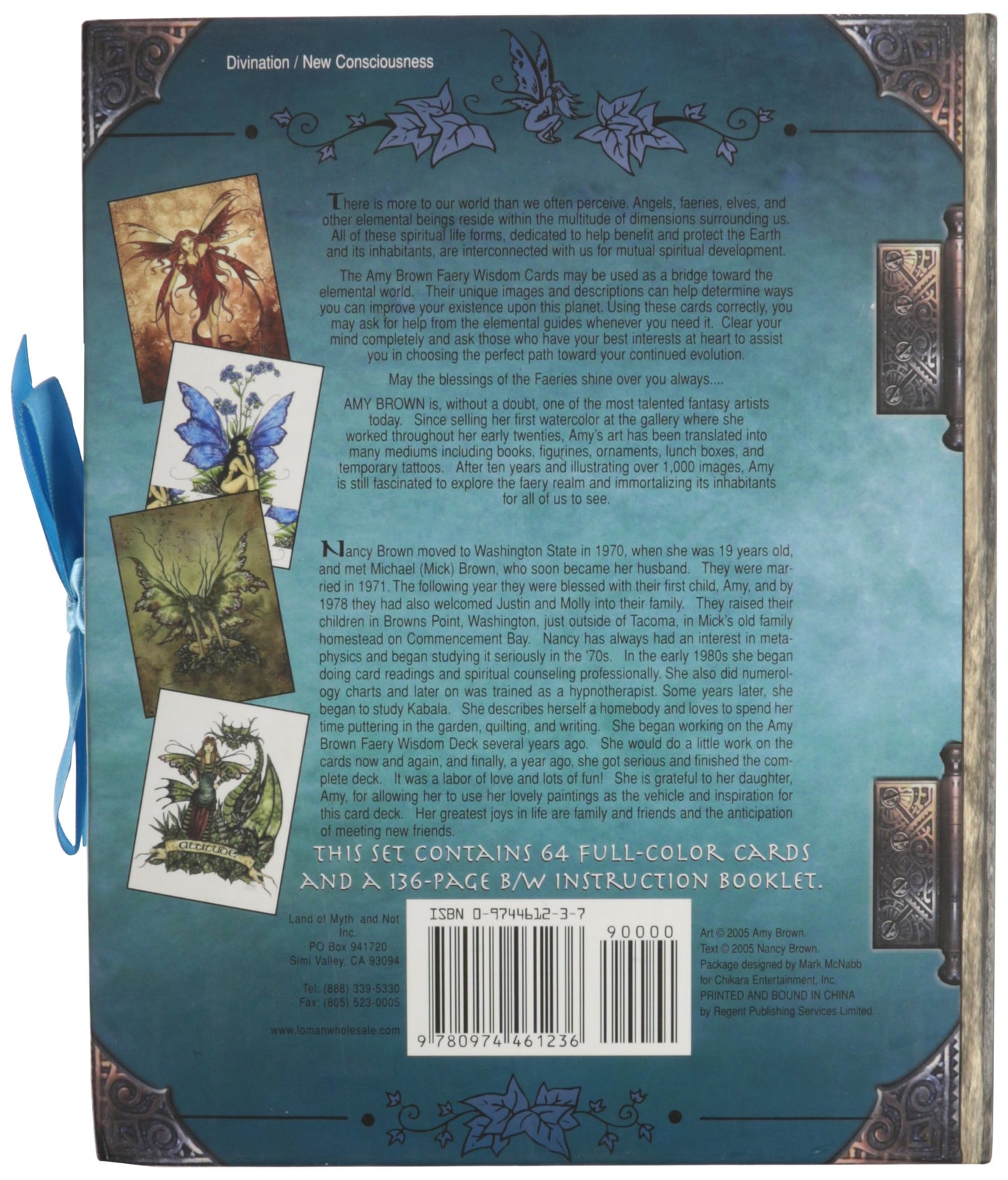 The Amy Brown Faery Wisdom Deck with Instruction Booklet
