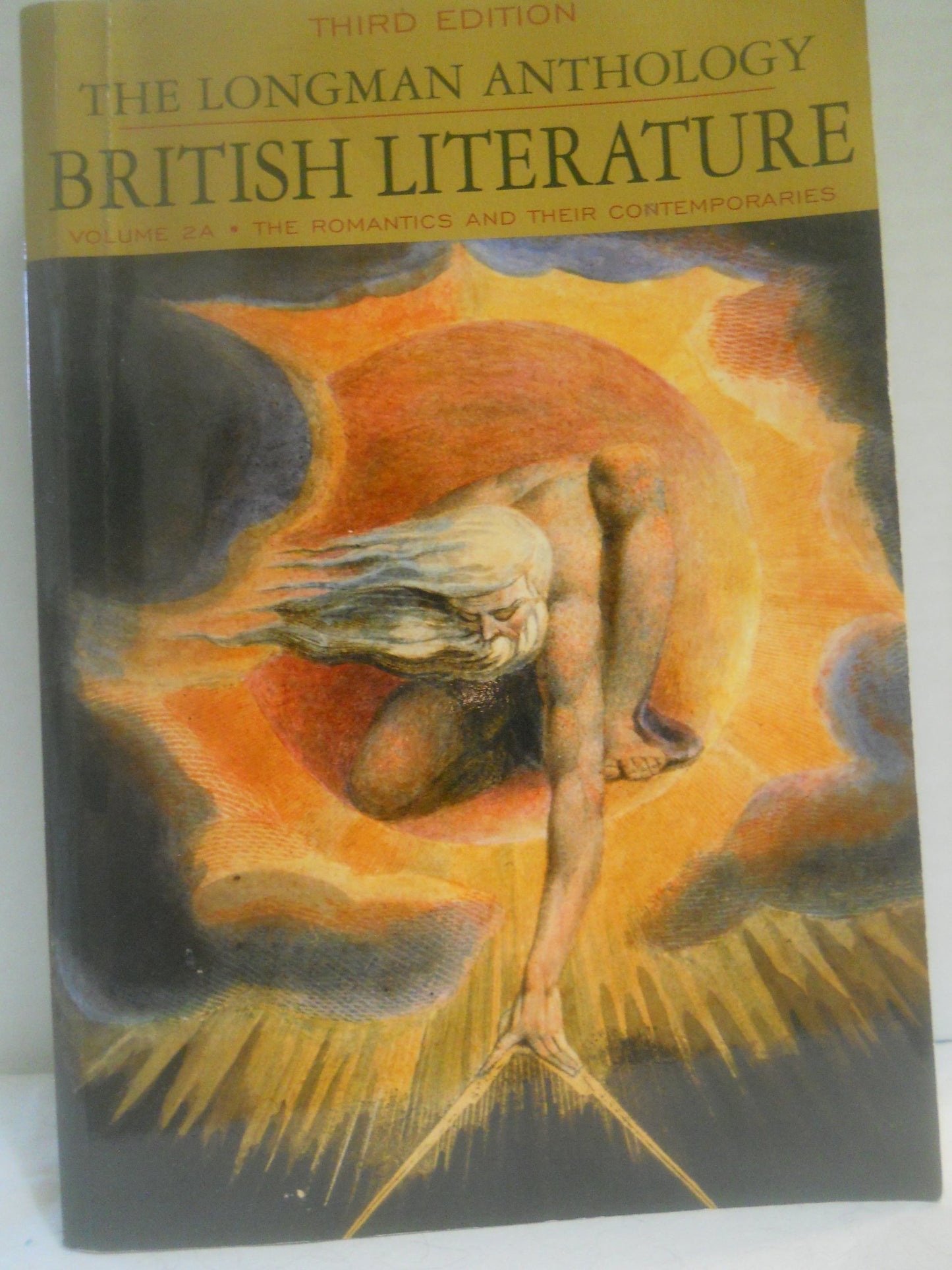 The Longman Anthology of British Literature, Volume 2A: The Romantics and Their Contemporaries