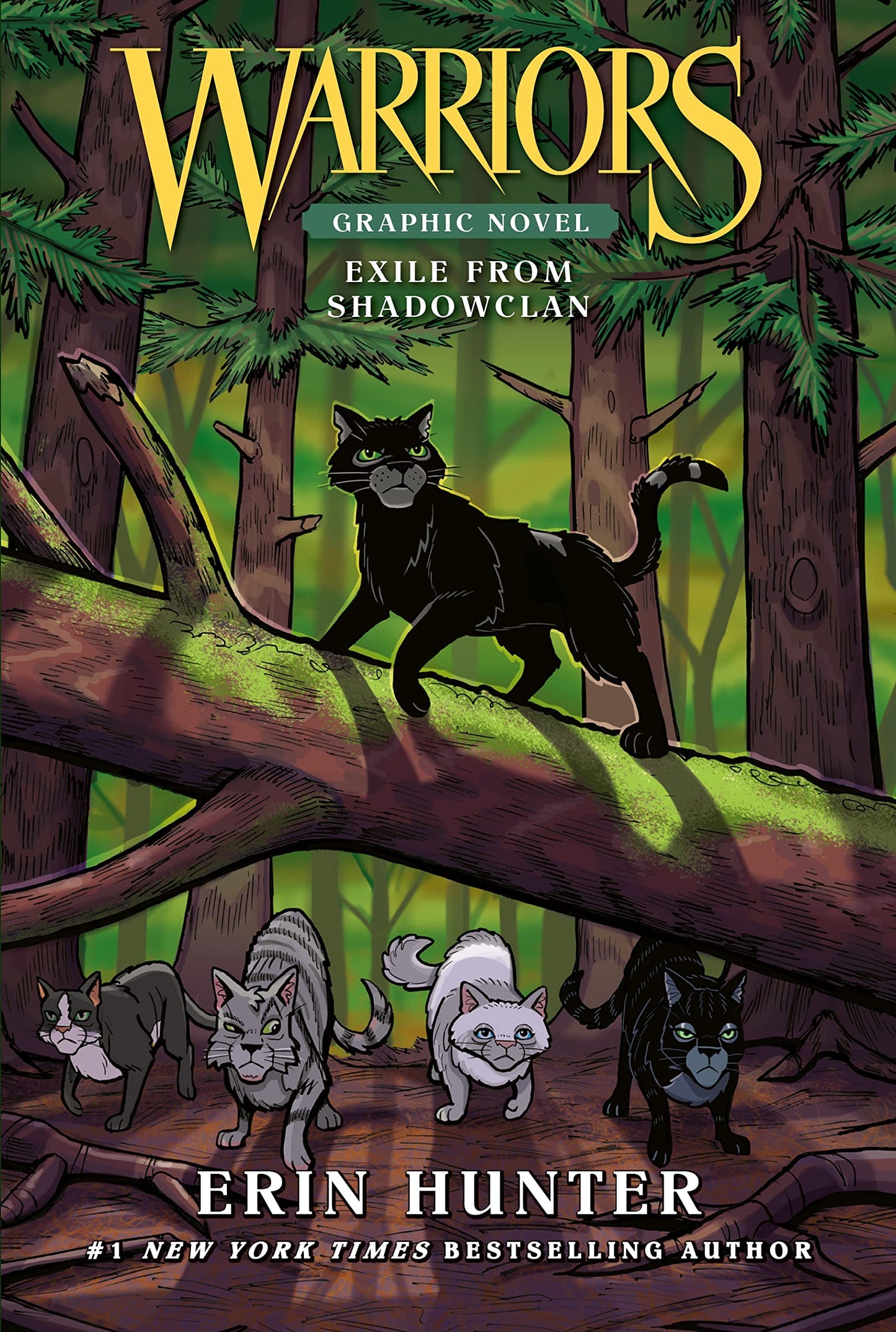 Warriors: Exile from ShadowClan (Full-Color Adventure)