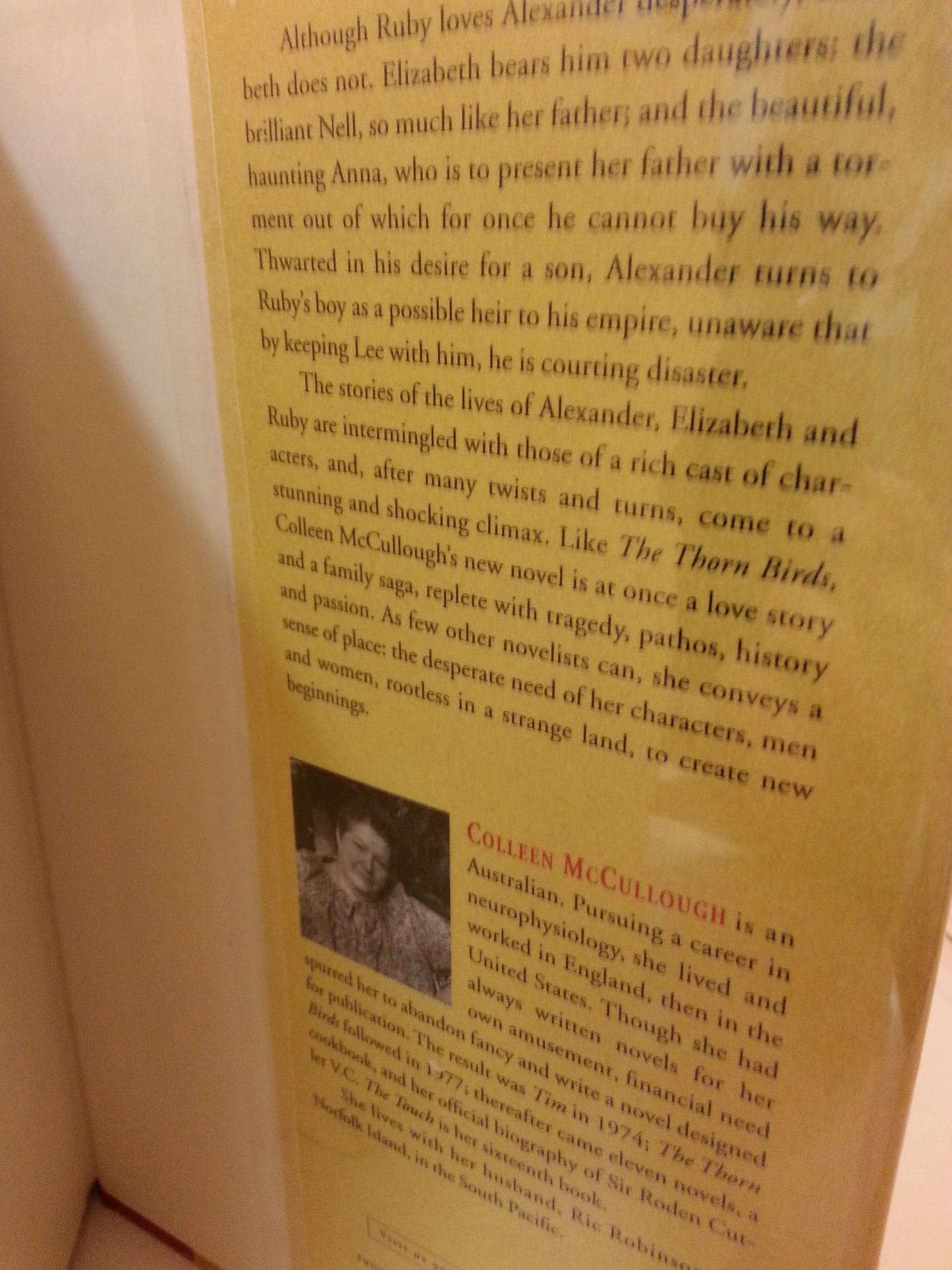 The Touch by McCullough, Colleen