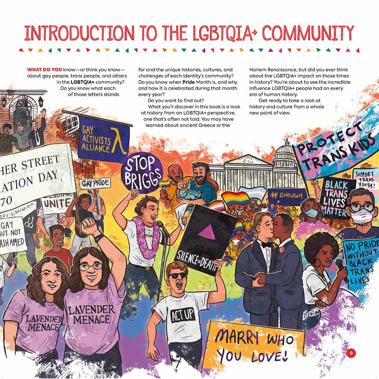 A Child's Introduction to Pride: The Inspirational History and Culture of the LGBTQIA+ Community (A Child's Introduction Series) — back cover