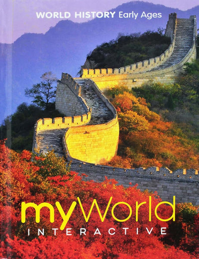 MIDDLE GRADES WORLD HISTORY 2019 NATIONAL EARLY AGES STUDENT EDITION Hardcover