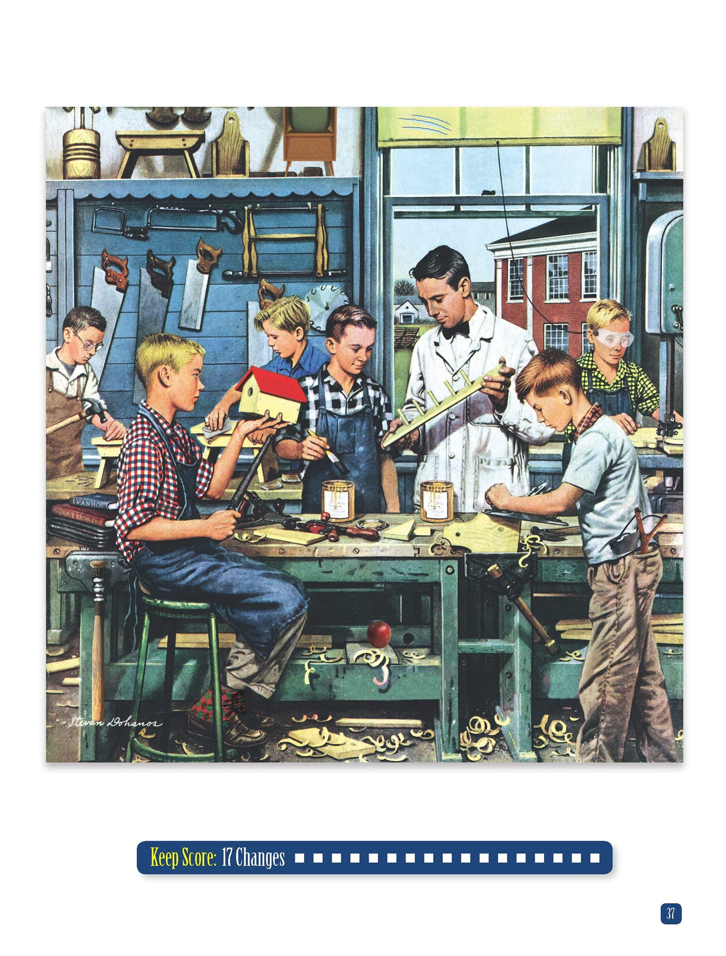 The Saturday Evening Post MORE Spot the Differences Picture Puzzles (Dover Kids Activity Books)