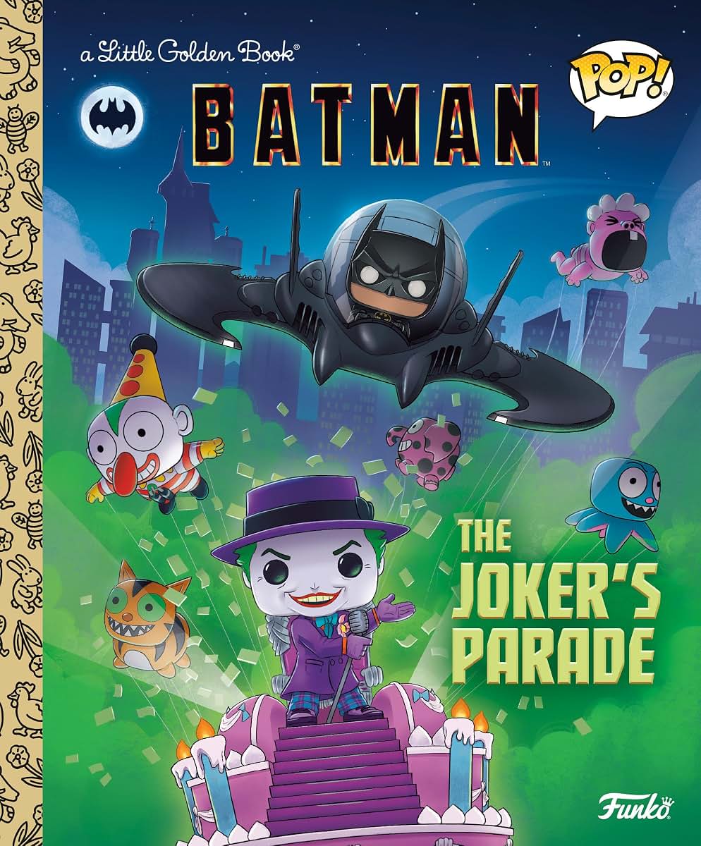 DC Batman: The Joker's Parade (Funko Pop!) Little Golden Book