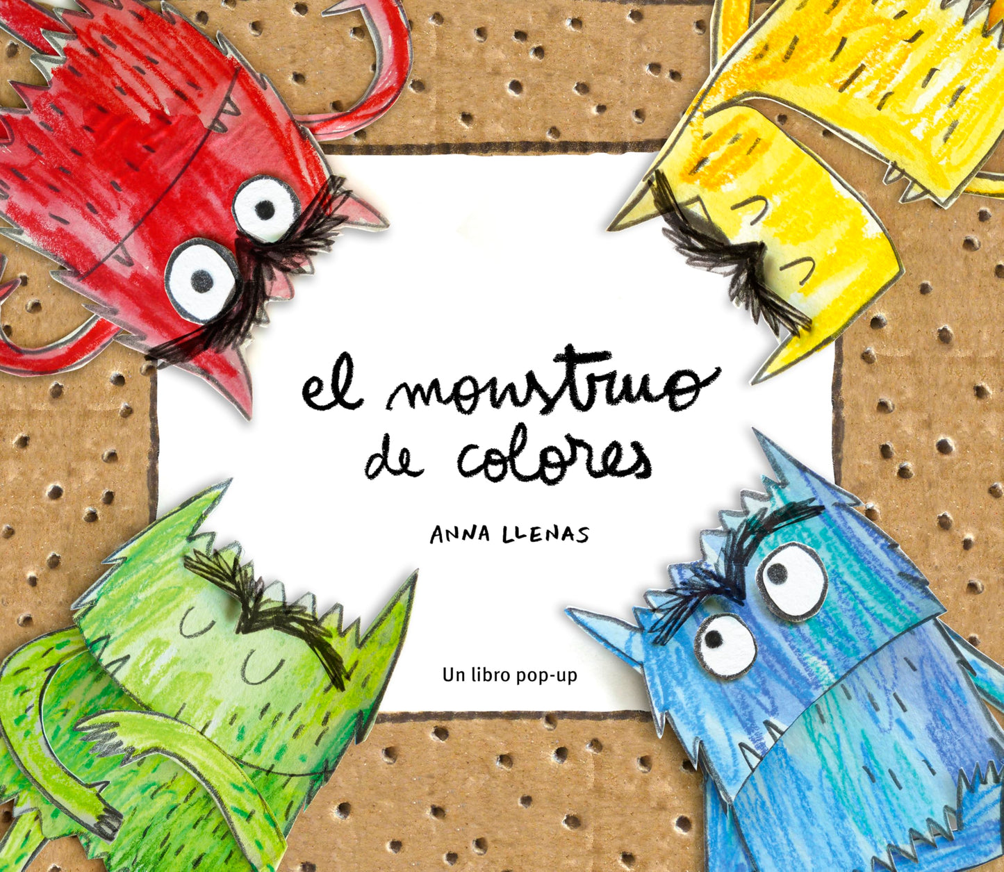 El Monstruo de Colores, un libro pop-up