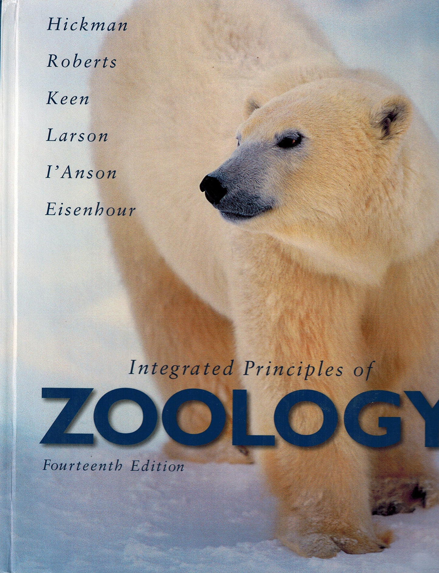 Integrated Principles of Zoology by Jr., Cleveland Hickman