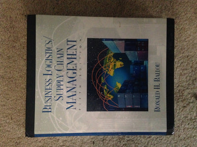 Business Logistics: Supply Chain Management