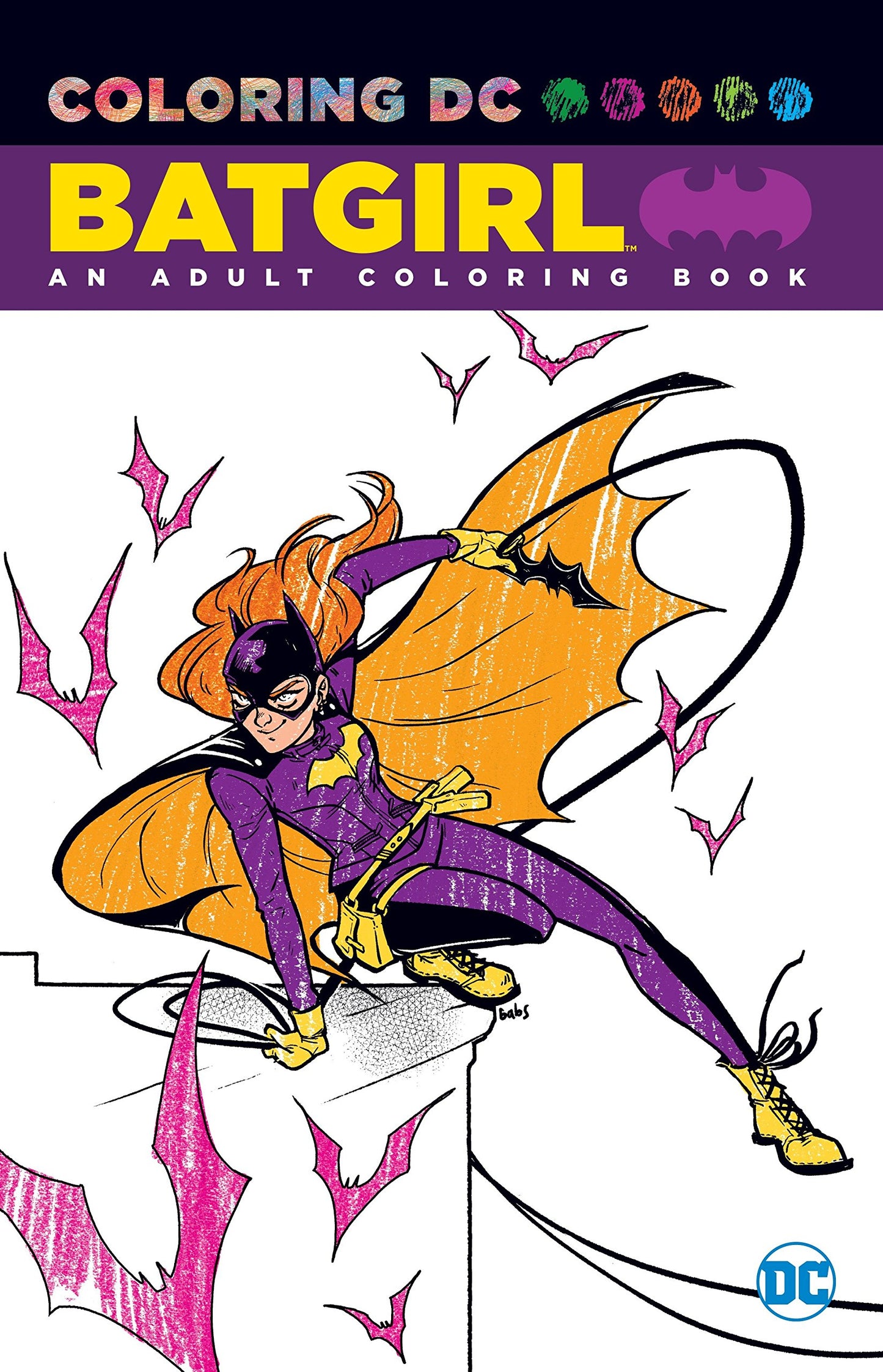 Batgirl: An Adult Coloring Book