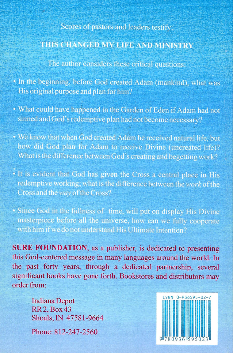 Ultimate Intention — back cover