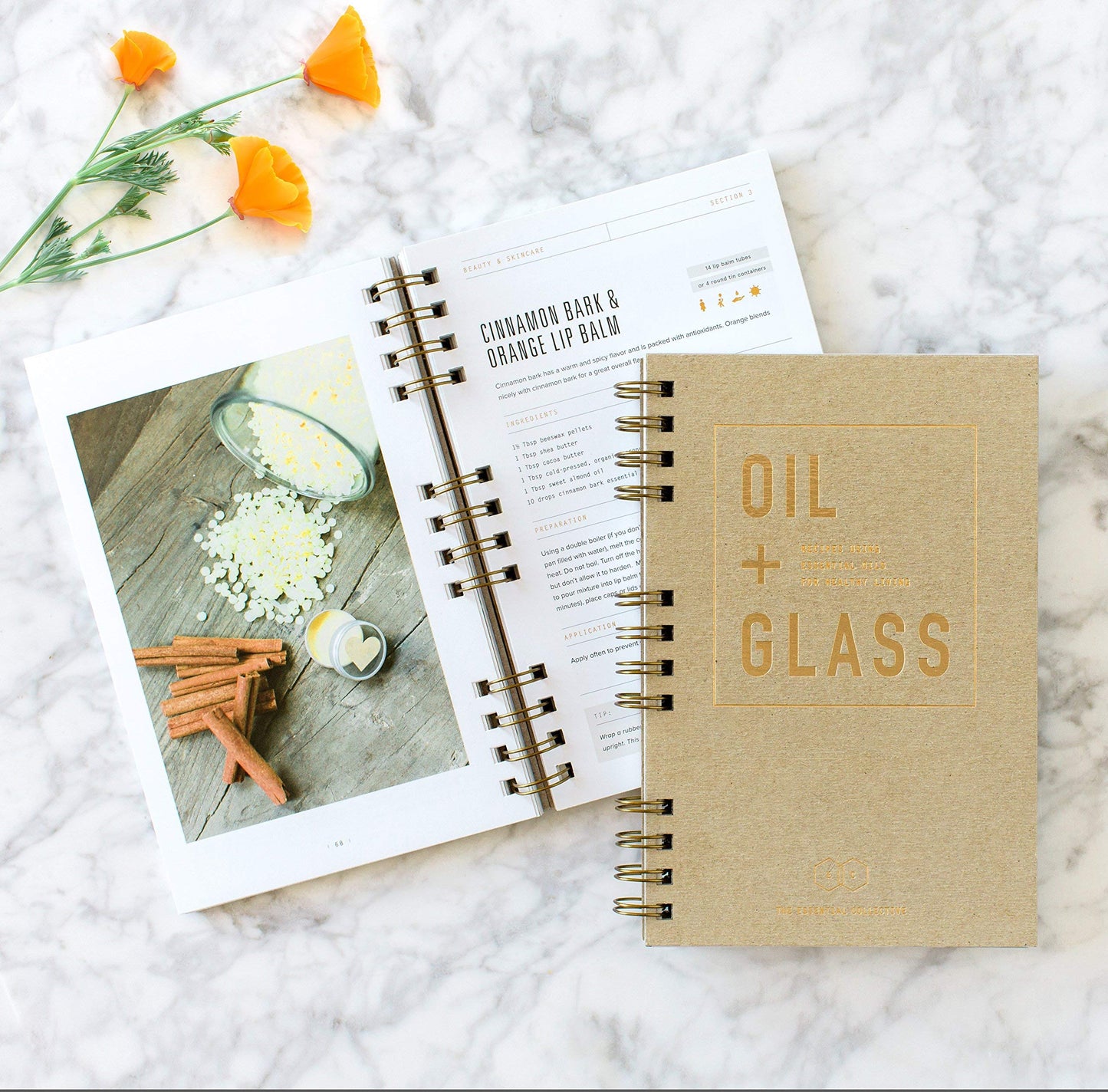 Oil + Glass Recipe Book