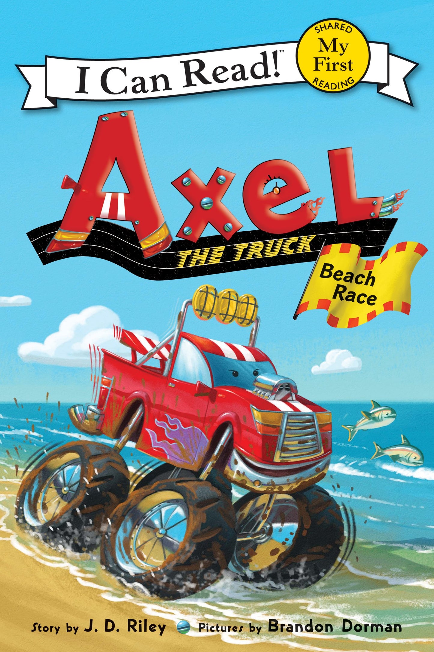 Axel the Truck: Beach Race: A Fun Ocean Racing Adventure with Trucks for Kids (Ages 4-8) (My First I Can Read)