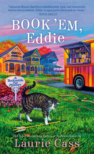 Book 'Em, Eddie (A Bookmobile Cat Mystery)
