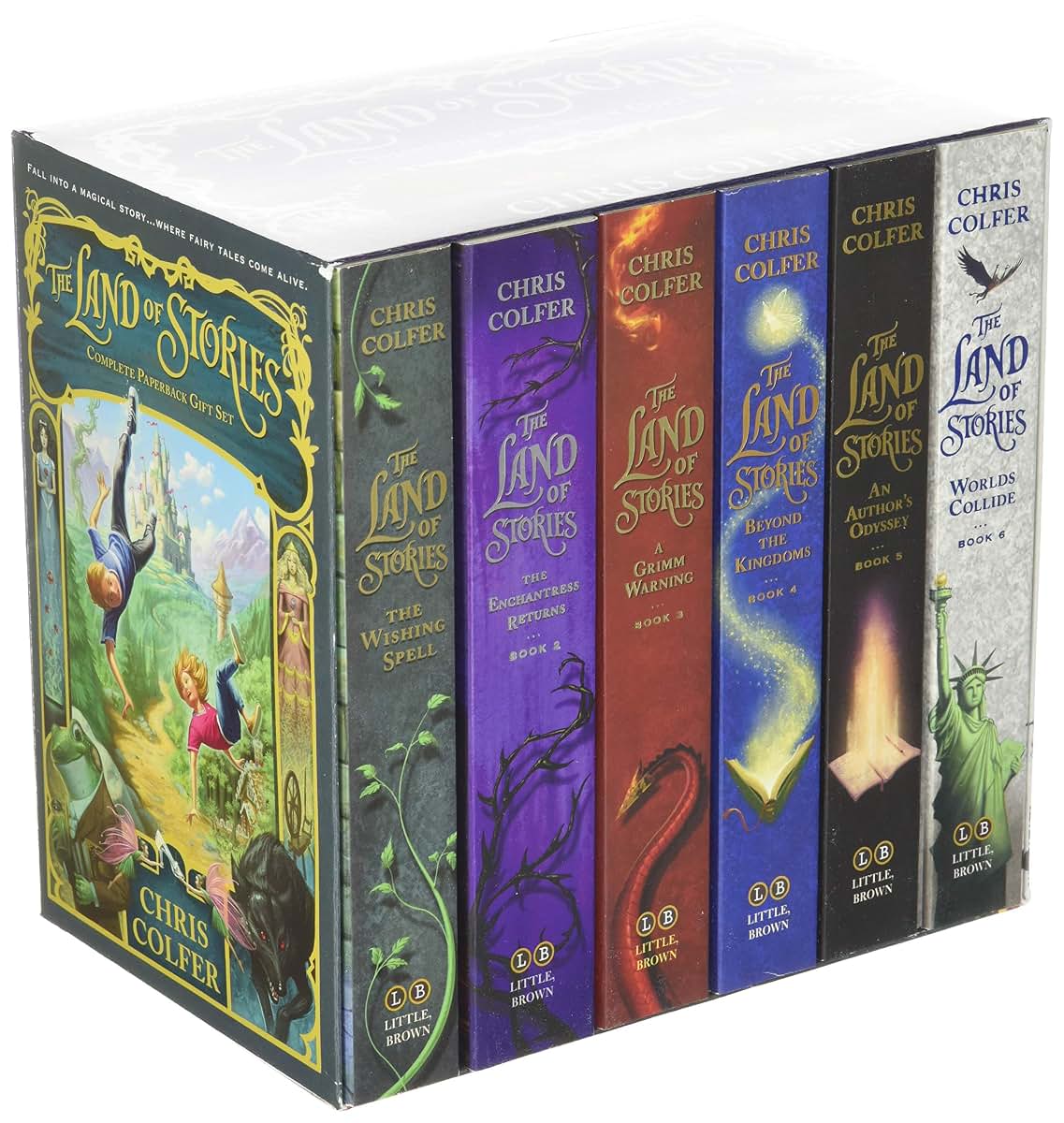 The Land of Stories Complete Paperback Gift Set by Colfer, C