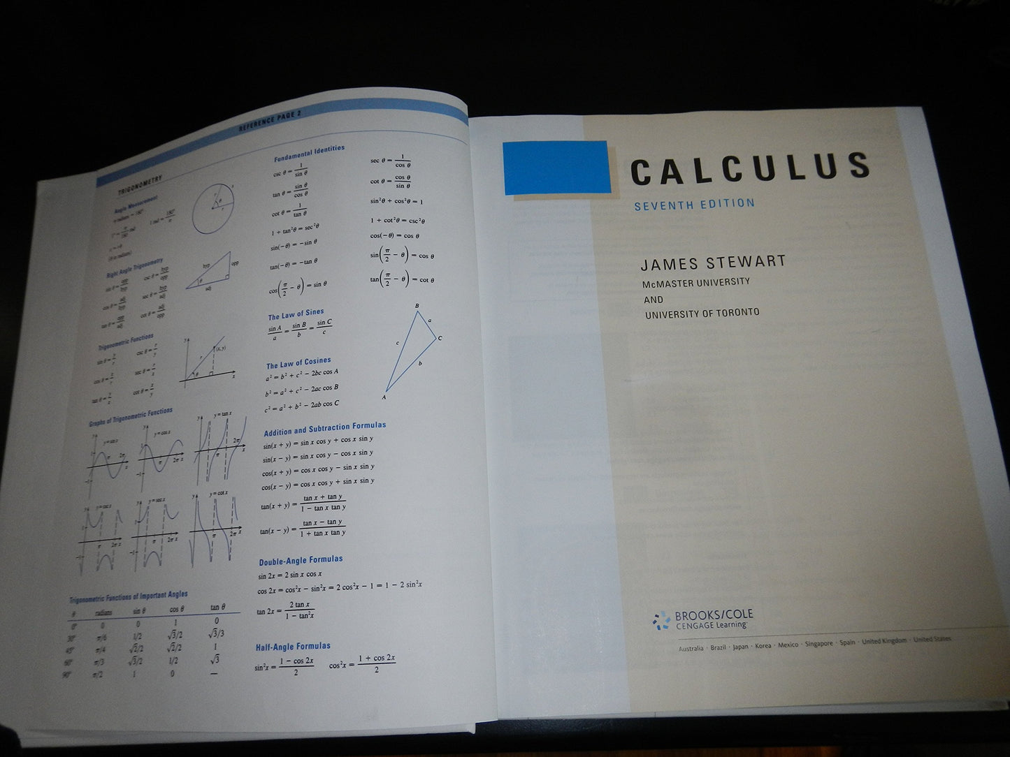 Calculus, 7th Edition